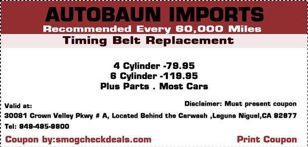 Auto Repair Coupons